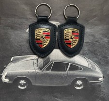 Two Genuine Porsche keyrings