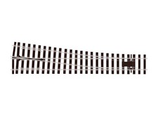 O gauge Medium Rad turnout