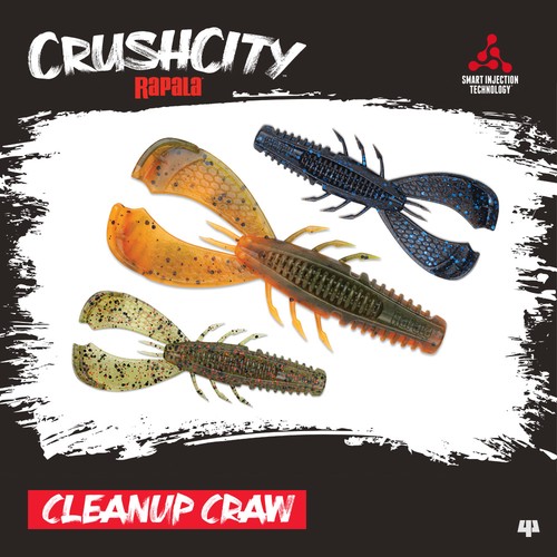Rapala crushcity cleanup craw - rapala,