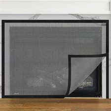 Fireplace screen mesh - fireplace,