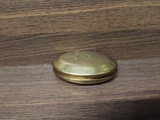 Miners Brass Snuff/Tobacco Tin 