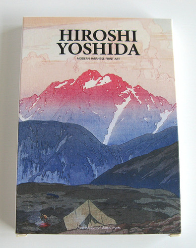 Hiroshi yoshida postcard set - postcard,