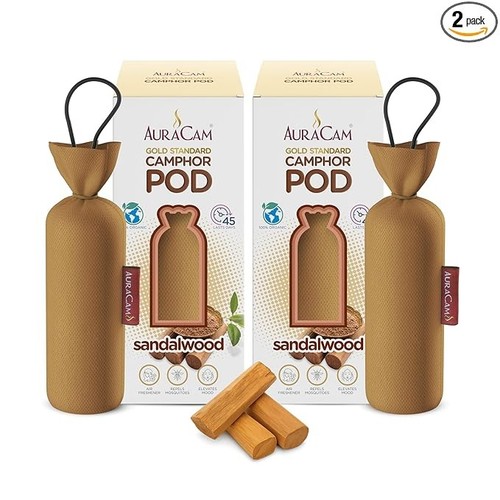 Gold standard camphor pod cone - gold,