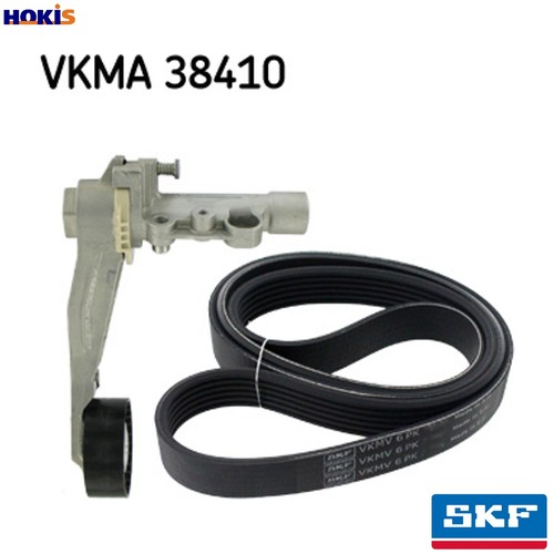 Vribbed belt set - belt, vkma