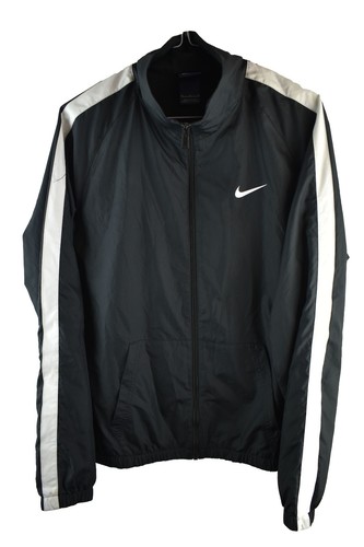 Nike black windcheater jacket - black,