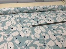 Villa Nova fabric  LANGLEY DESIGN 140 CMS WIDE CURTAIN CRAFT BLINDs leaf