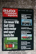 Auto Motor Sport 13/76 BMW 633