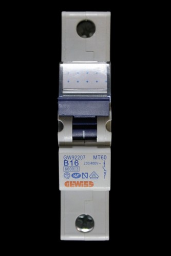 Gewiss amp curve 6ka mcb - curve, b