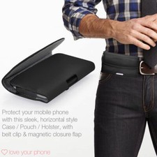 Black✔Horizontal Belt Clip