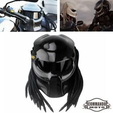 Motorcycle Full Face Helmet Predator Helmet Iron Warrior Man Helmet Carbon Fiber