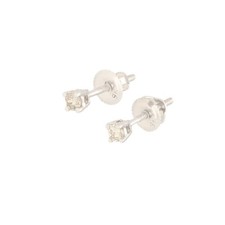 New! 9Carat White Gold 0.10ct Diamond Stud Earrings (2mm Head)
