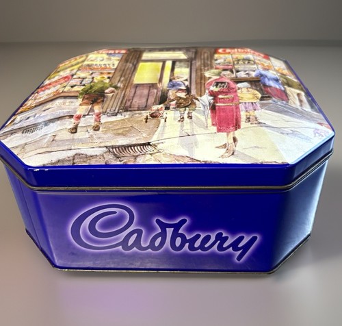 Vintage cadbury biscuit tin - vintage,