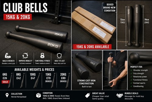 20kg cast iron - iron, club