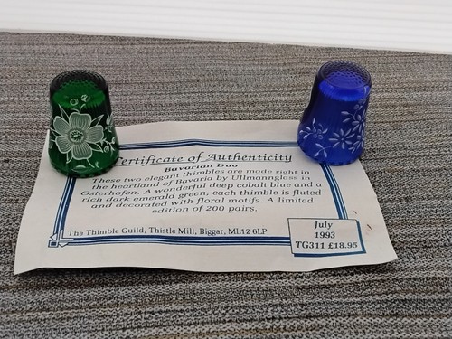 Collectable thimbles bavaria - collectable,
