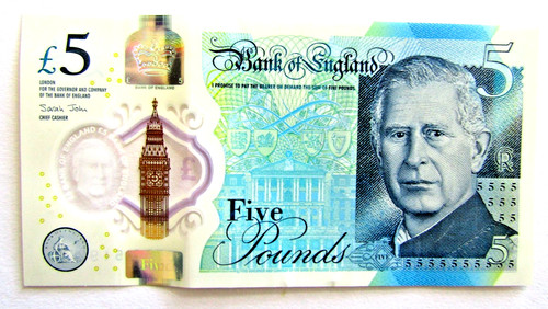 Banknote england 5 - banknote,, pounds