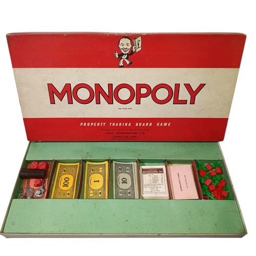 Vintage waddingtons monopoly - vintage,