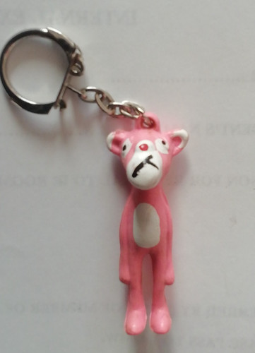 Pink panther vintage keyring - vintage,