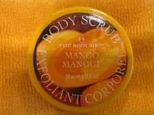 The Body Shop Mango Body Butter 1.75 Old Formula Discontinued 2004 Scrub Cloth