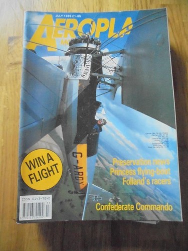 Aeroplane monthly magazine - monthly,