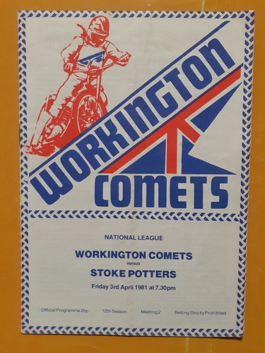 Workington comets stoke - workington,