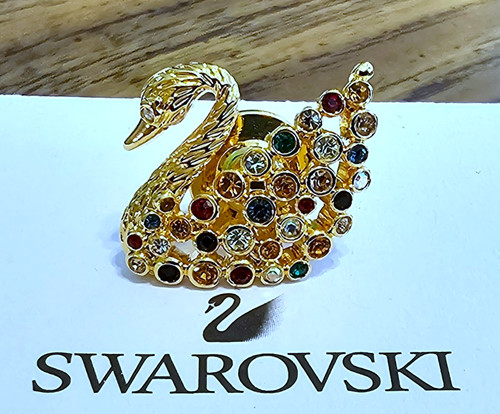 Swarovski crystal mini - 🦢,