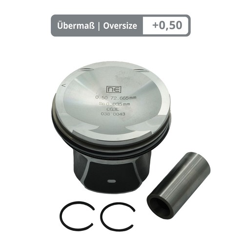Pistons for renault - pistons, +0.50