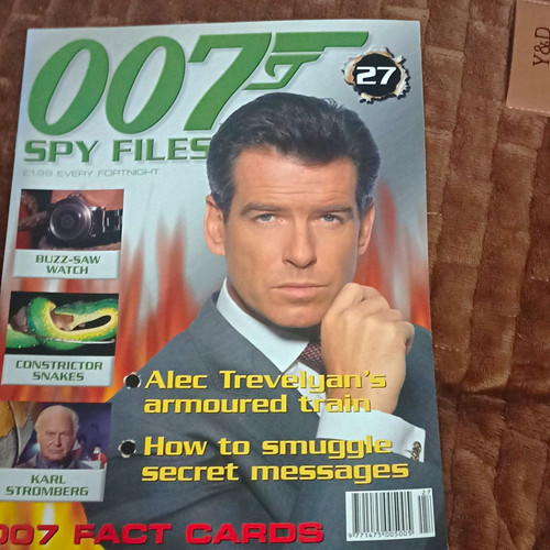 007 spy files magazine issue - spy,