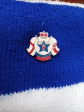 Rangers West Midlands Loyal Red Hand 5 Star Pin Badge