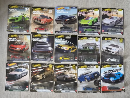 Hot wheels sealed bundle 15x - bundle,