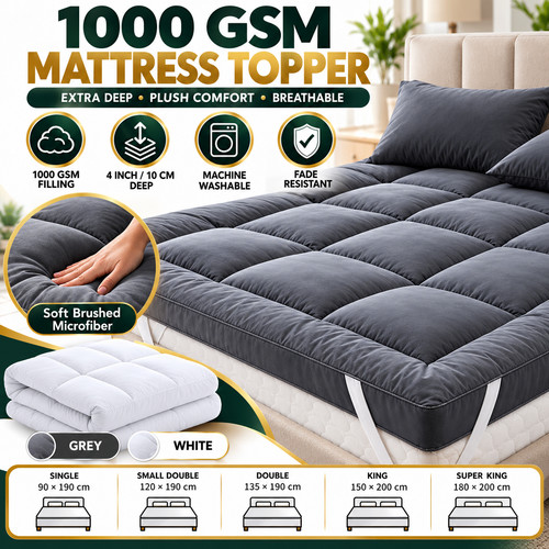 Mattress 1000 gsm - 1000, topper