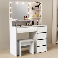 Dressing Table With 5 Drawers