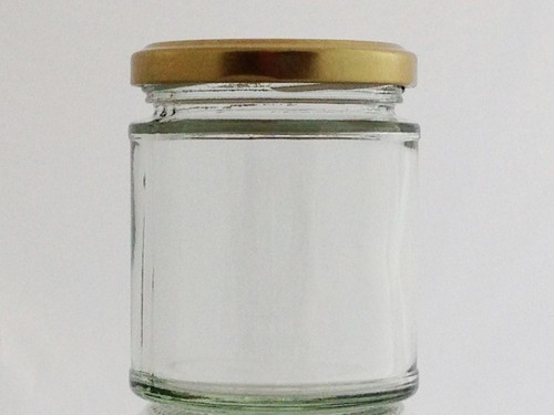Round jars glass jam - jars,
