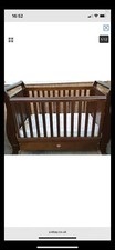 Boori Sleigh Cot Bed,  Solid