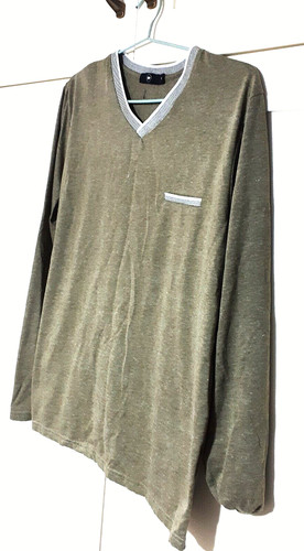 Neck cotton blend fine - cotton,