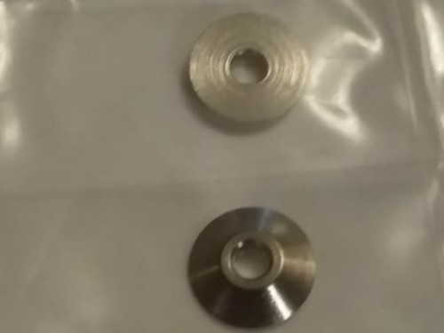 Hardened steel marking - x,