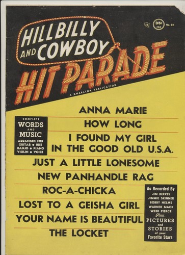 Hillbilly and cowboy hit - hillbilly,