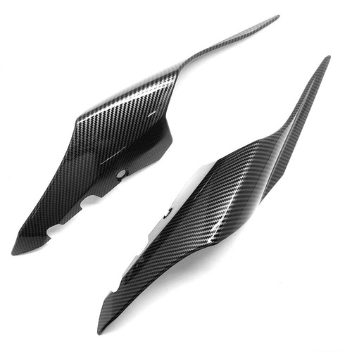 Carbon fiber rear tail side - carbon,