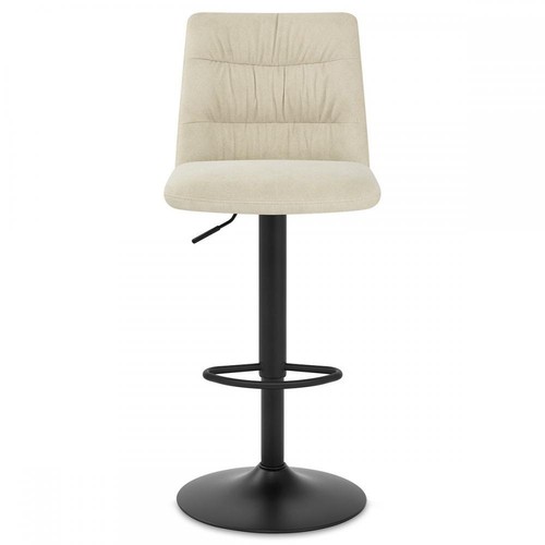 Mechu velvet seat black satin - black,