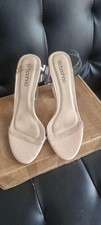 Boohoo size 8 ClearStrappy