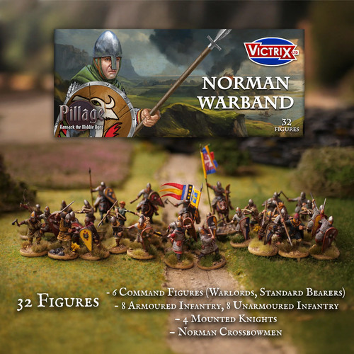 Norman warband pillage - warband,