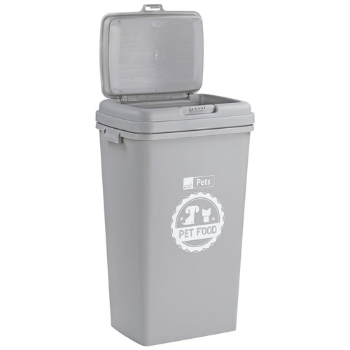 53l grey pet - food, container