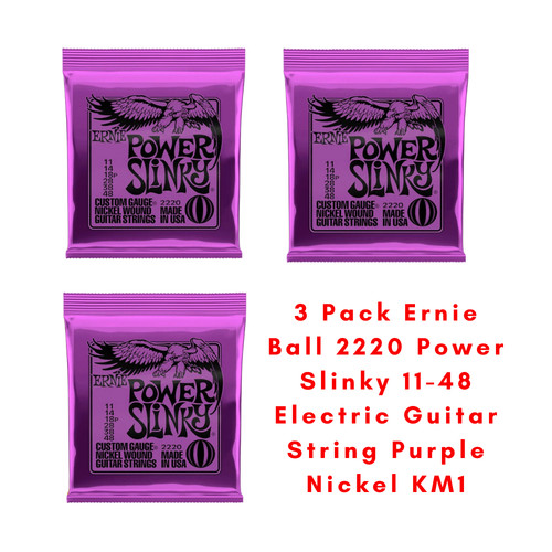 3set ernie ball 2220 power - ernie,