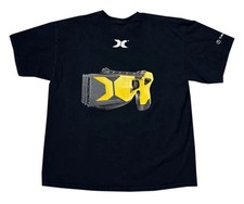 Taser Black T Shirt (Size XL)