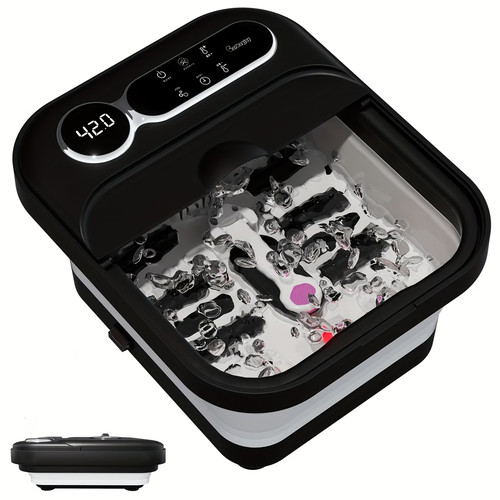 Foldable foot massager with - foldable,