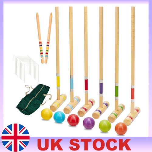 Six player croquet set - six,