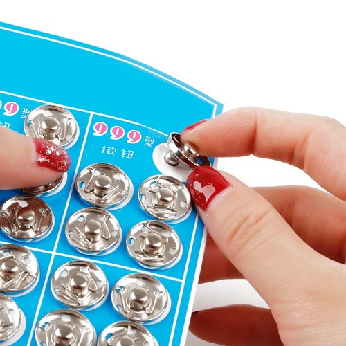 Pack metal press studs - pack,