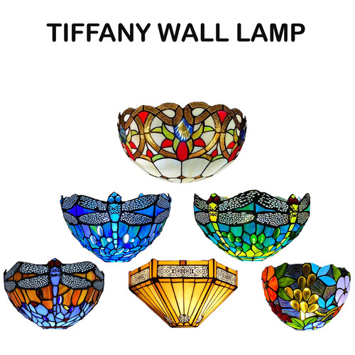 Antique tiffany style - style, wall