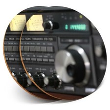 2 x Coasters - Amateur Radio Station  #44076