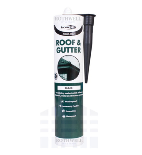 Bond roof gutter - roof, sealant