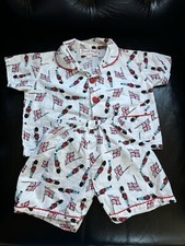 Boys Pyjamas Set Size 6-12 Months. British Soldiers